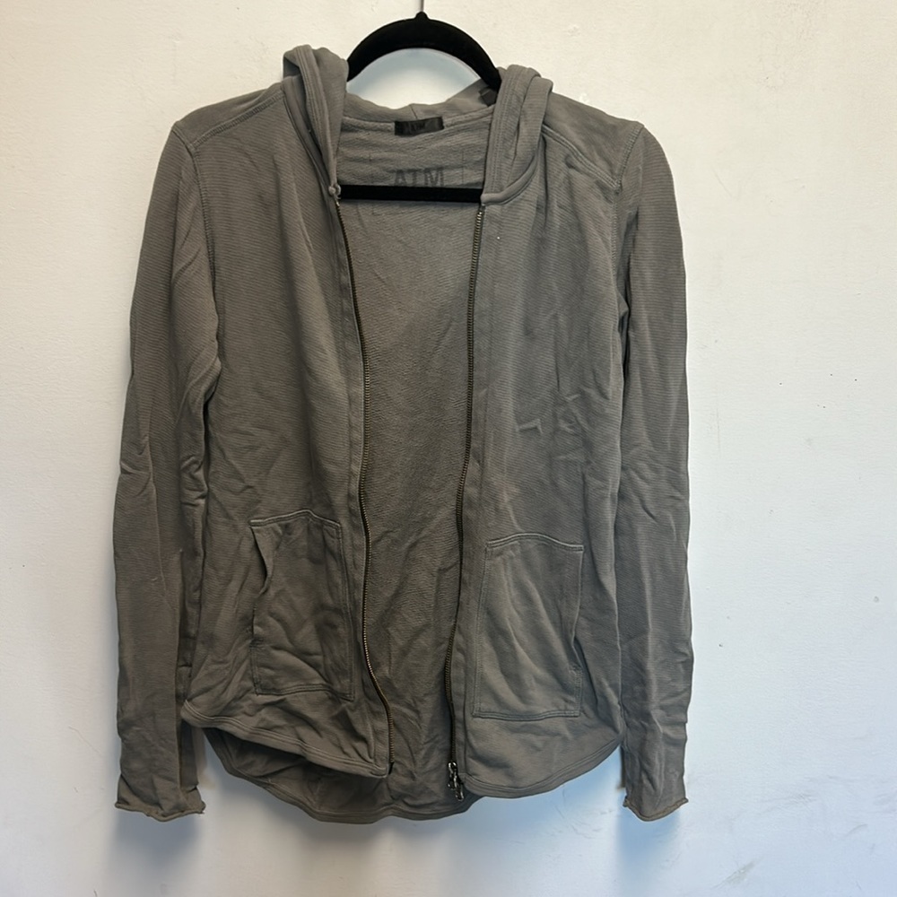 ATM zip up hoodie sweatshirt